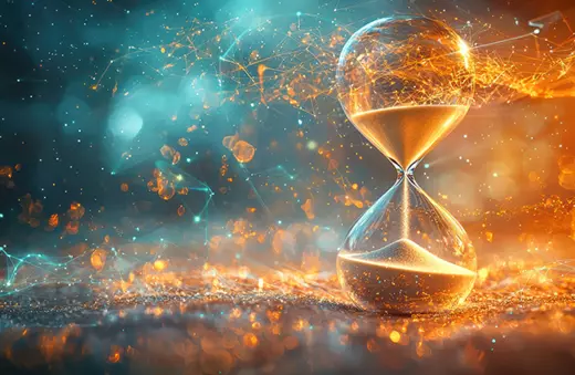 Can time emerge in a timeless world