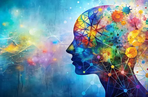 Language creates an altered state of consciosuness