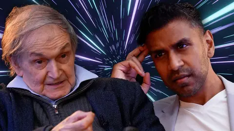 Roger Penrose on the blatant contradiction of quantum mechanics