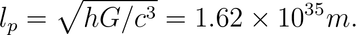Planck scale formula2
