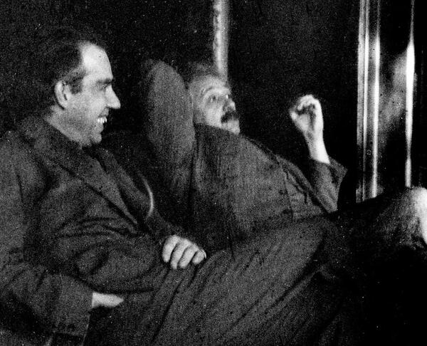 Einstein and Bohr Getting along